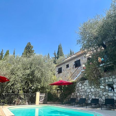 Entre Nice Et Monaco Grande Villa Avec Piscine Privee 12 Personnes Drap Exterior photo