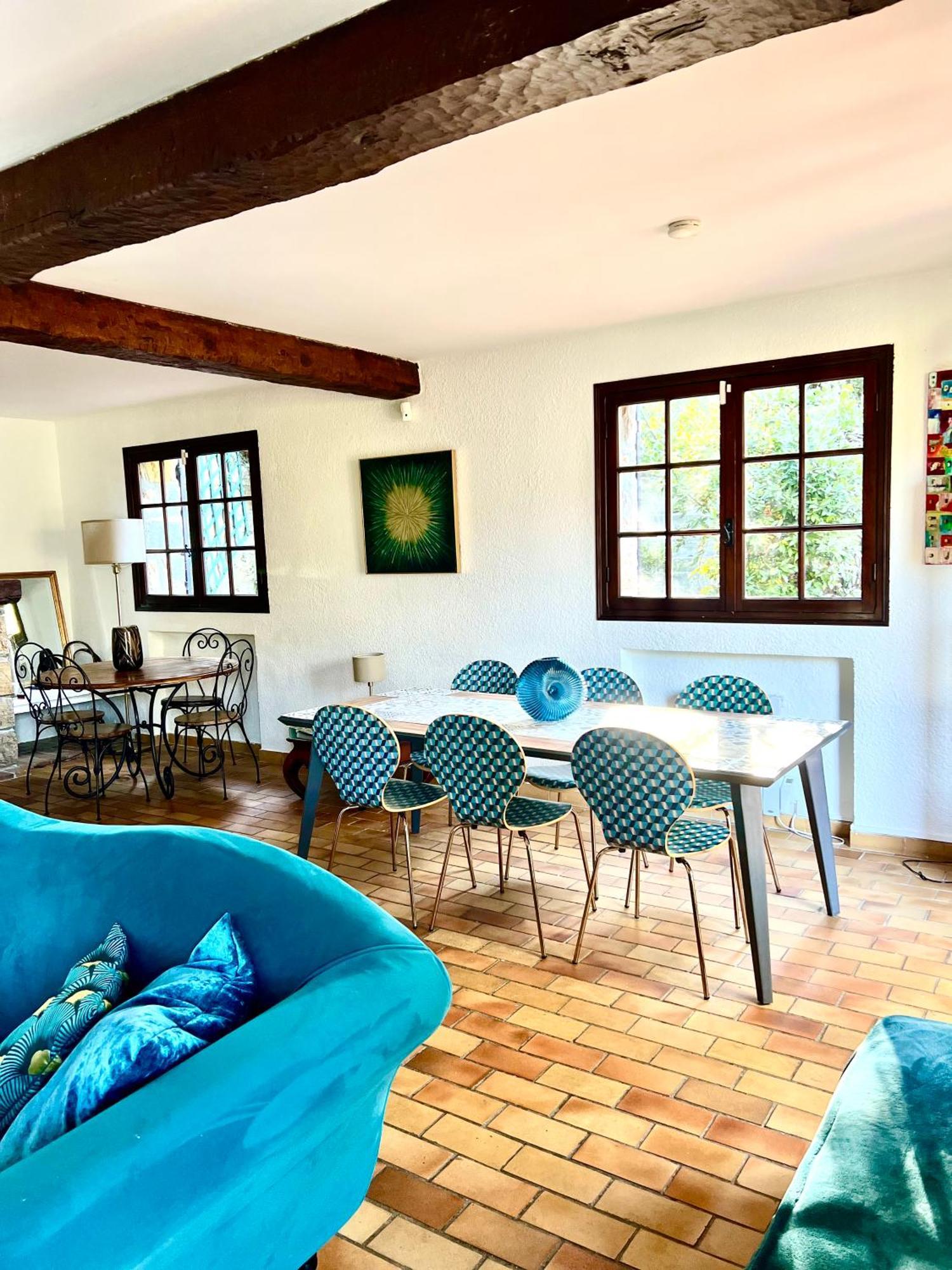 Entre Nice Et Monaco Grande Villa Avec Piscine Privee 12 Personnes Drap Exterior photo